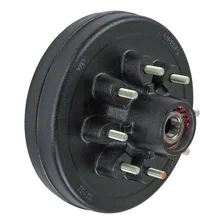12in. Brake Hub Complete Kit with Installed Bearings; 7;000-lb. Axles image 9