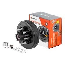 12in. Brake Hub Complete Kit with Installed Bearings; 7;000-lb. Axles image 1