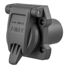 Heavy-Duty Replacement OE 7-Way RV Blade Socket (Plugs into USCAR) image 1