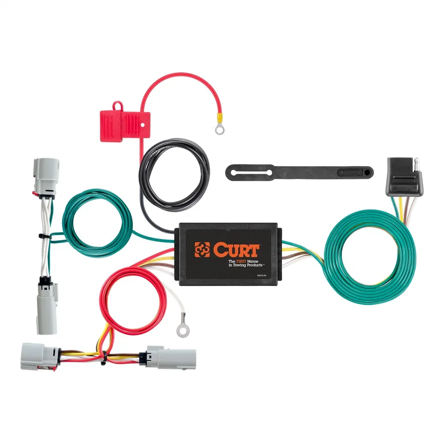 Custom Wiring Harness; 4-Way Flat Output; Select Cadillac CT6