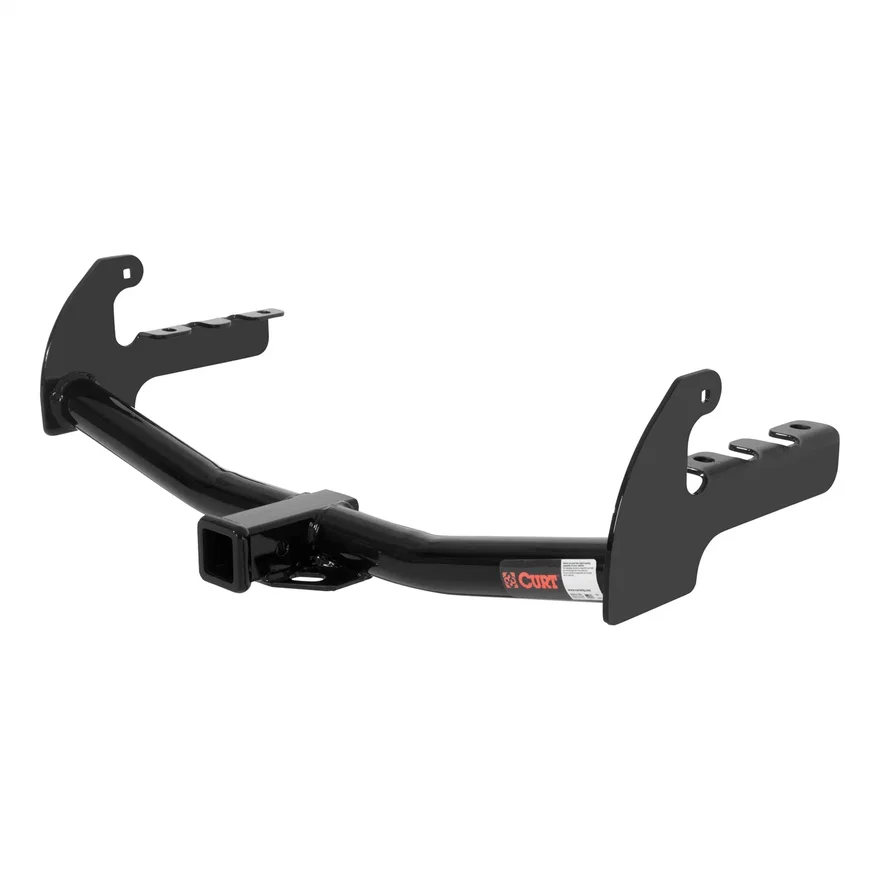 Rear Class 3 Trailer Hitch; 2in. Receiver; Select Dodge Dakota (Round Tube Frame)