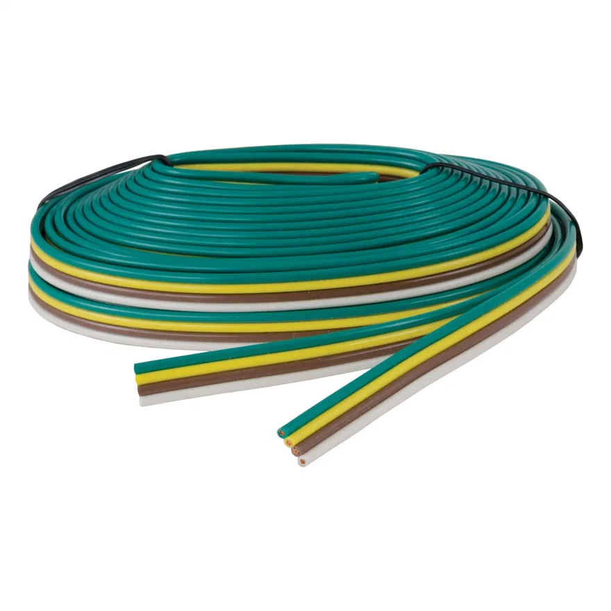 Bonded 4-Way Trailer Wiring (16 Wire Gauge; 25ft. Spool)