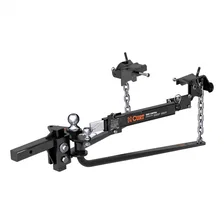 Round Bar Weight Distribution Hitch with Lubrication; Sway Control (10-14K) image 1