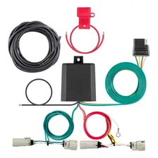 Custom Wiring Harness; 4-Way Flat Output; Select Ford Bronco with LEDs image 1