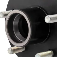 Idler Hub with Races/Wheel Studs; 3;500-lb. Axles; 5 on 4-1/2in. Bolt Pattern image 5