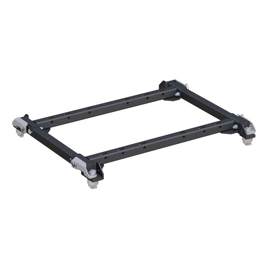 Puck System 5th Wheel Adapter with Rails; Select Ram 2500; 3500