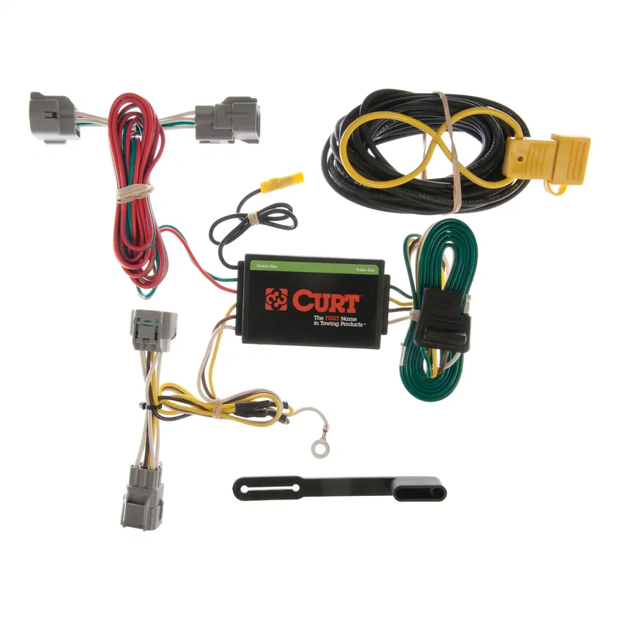 Custom Wiring Harness; 4-Way Flat Output; Select Jeep Grand Cherokee