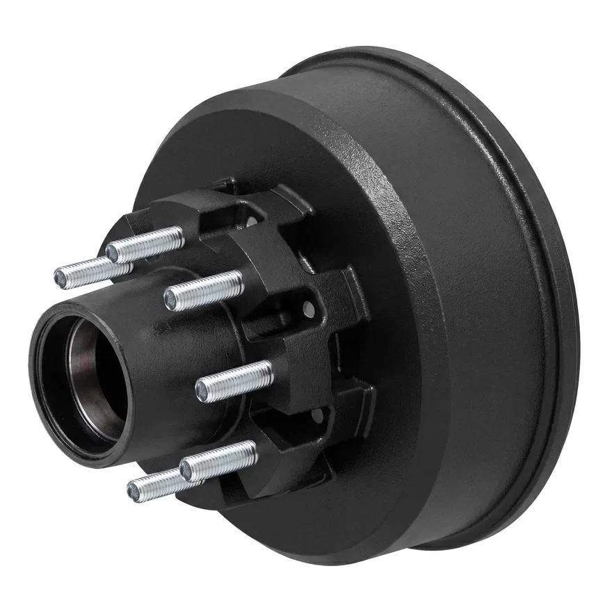 Brake Drum Hub Assembly for 10;000-lb. Axle- 8 on 6.5in.; 5/8in. Stud