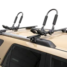 Adjustable Aluminum Roof Rack Kayak Holders image 4
