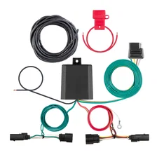 Custom Wiring Harness; 4-Way Flat Output; Select Ford F-150 with LED Taillights image 2