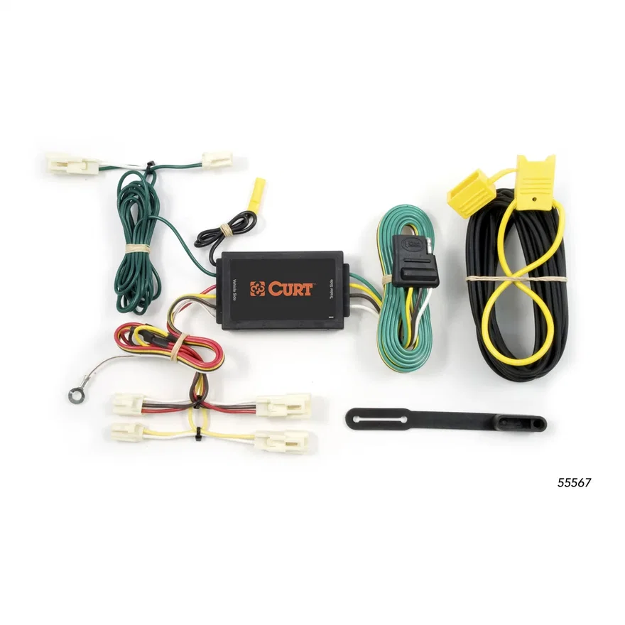 Custom Wiring; 4-Flat; Select Mazda 3; 6; CX7; Toyota Camry; Corolla; FJ Cruiser