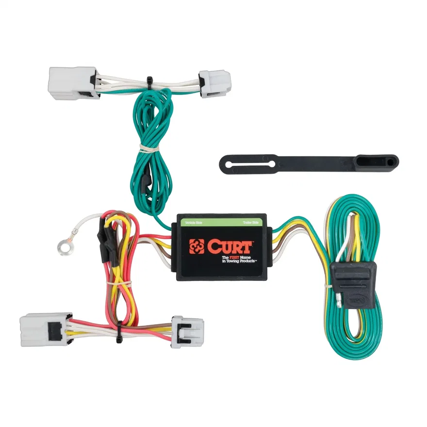 Custom Wiring Harness; 4-Way Flat Output; Select Nissan Versa Note