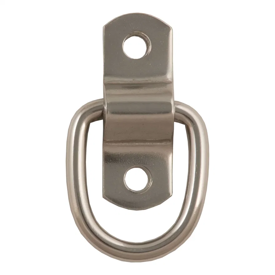1in. x 1-1/4in. Surface-Mounted Tie-Down D-Ring (1;200 lbs; Stainless)