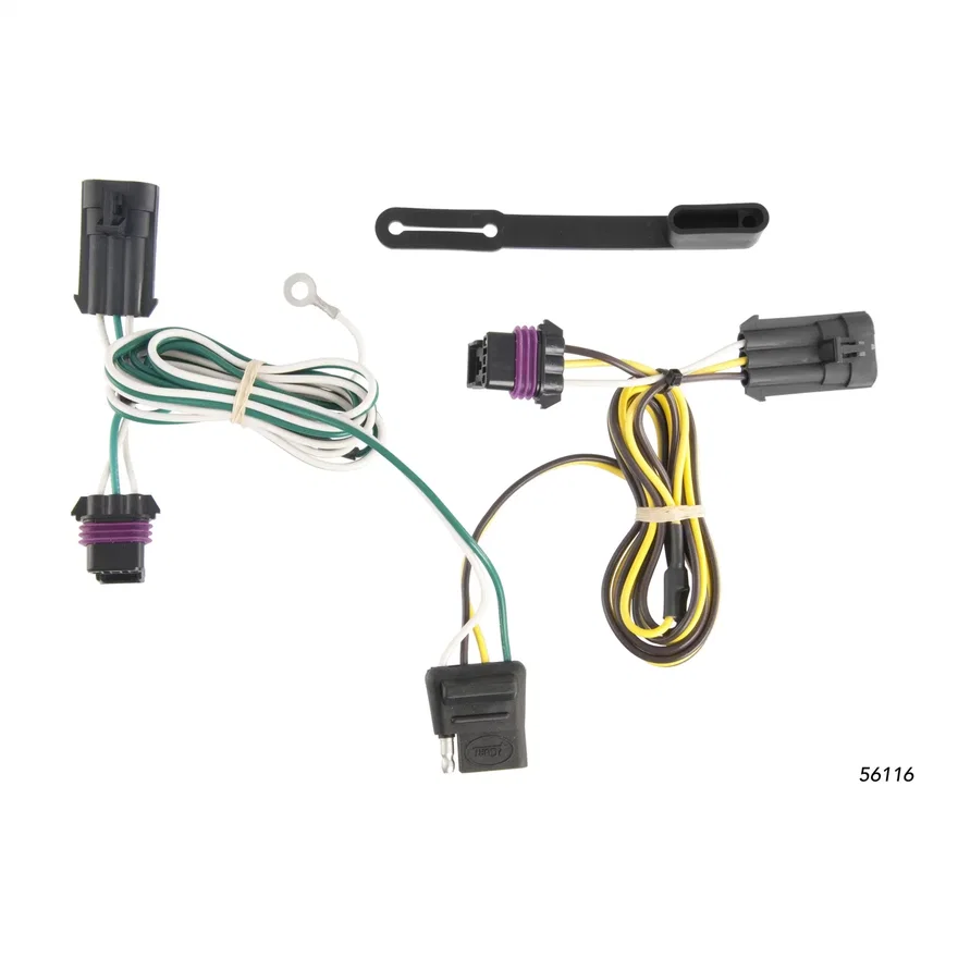 Custom Wiring Harness; 4-Way Flat Output; Select Chevrolet Impala