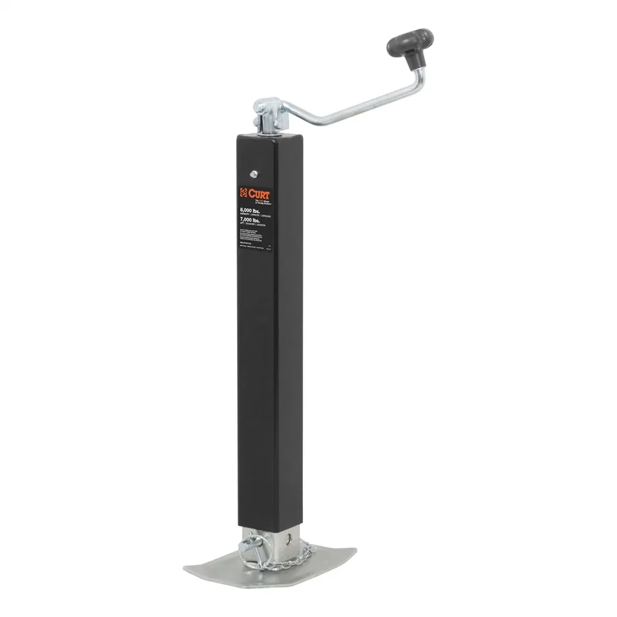 Direct-Weld Square Jack with Top Handle (8;000 lbs; 15in. Travel)