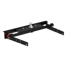 Double Lock Gooseneck Hitch Kit with Brackets; Select Chevrolet; GMC C/K image 1