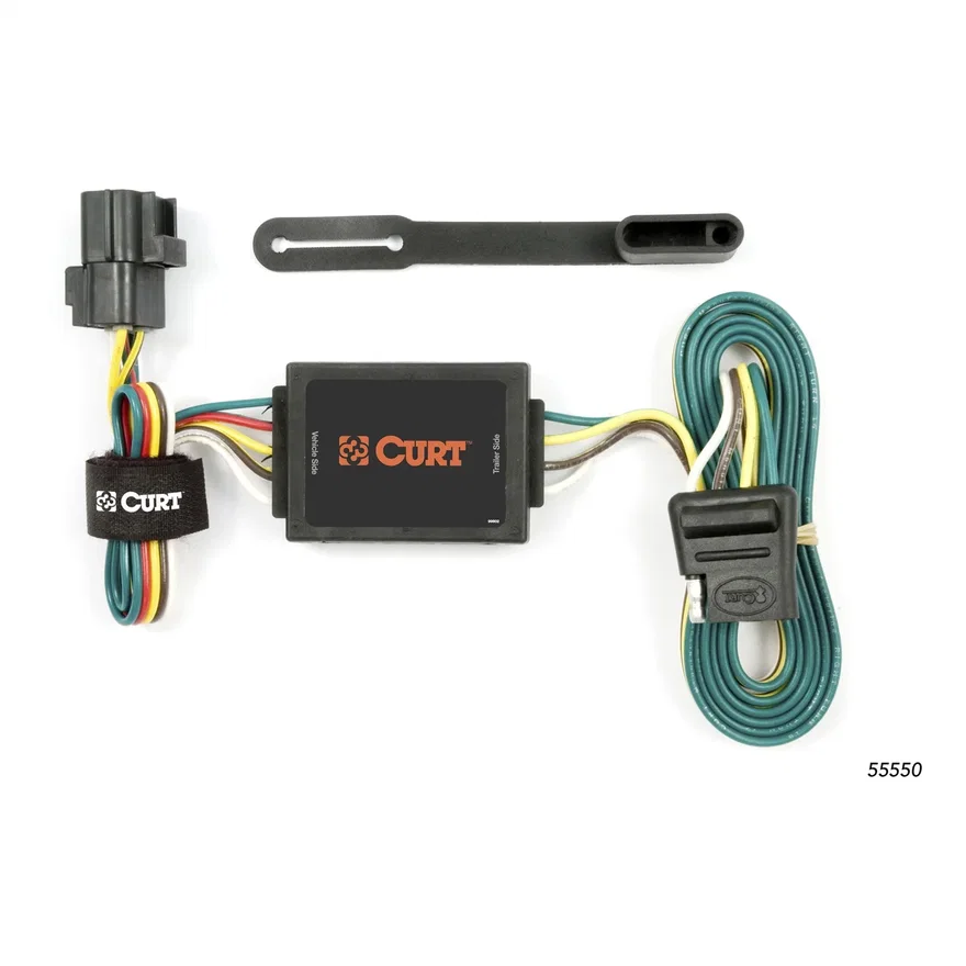 Custom Wiring Connector; 4-Way Flat Output; Select Kia Sorento