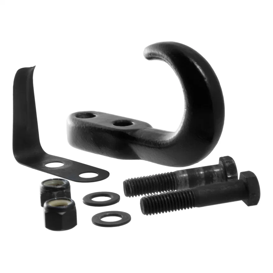 Tow Hook with Hardware (10;000 lbs.; Black)