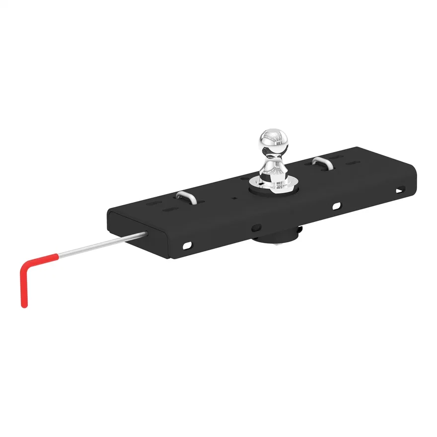 Double Lock Gooseneck Hitch; 2-5/16in. Ball; 30K (Brackets Required)