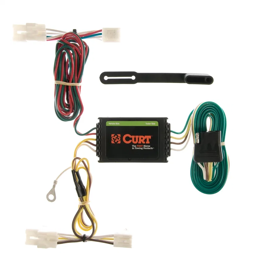 Custom Wiring Harness; 4-Way Flat Output; Select Kia Sedona Van