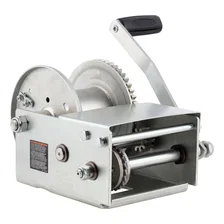 Hand-Crank Brake Win.; 2;500 lbs; 15.8:1 Gear Ratio; 10.6in. Handle image 2