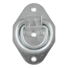 1-3/8in. x 1-7/8in. Recessed Tie-Down Ring (1;200 lbs; Clear Zinc) image 1
