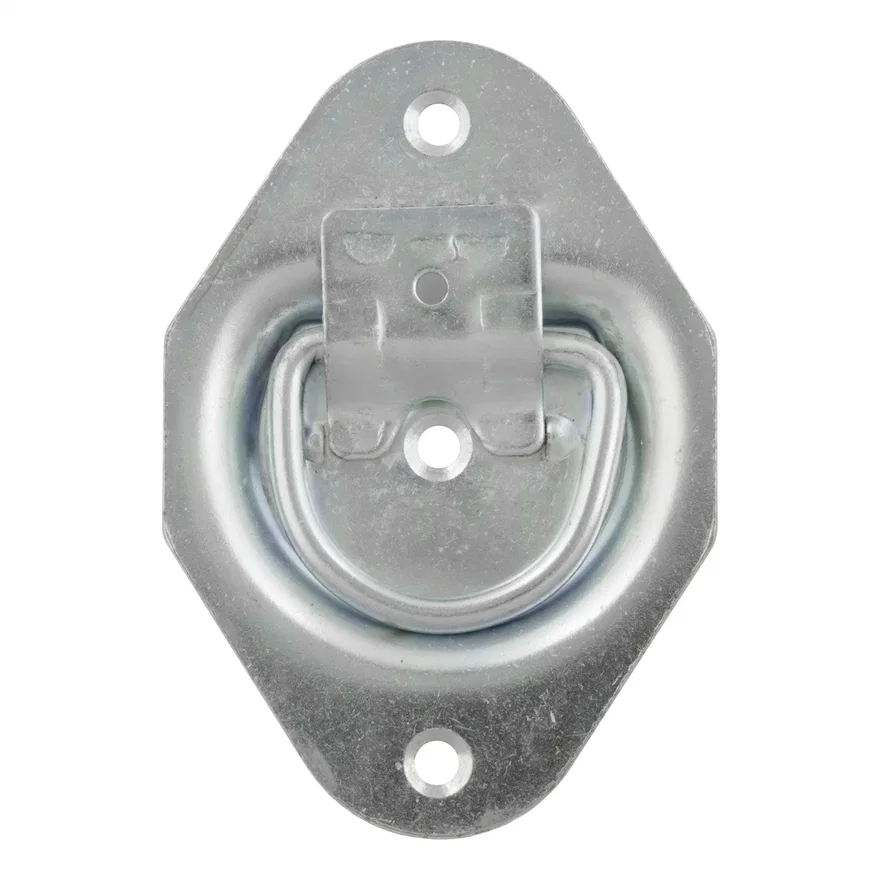1-3/8in. x 1-7/8in. Recessed Tie-Down Ring (1;200 lbs; Clear Zinc)