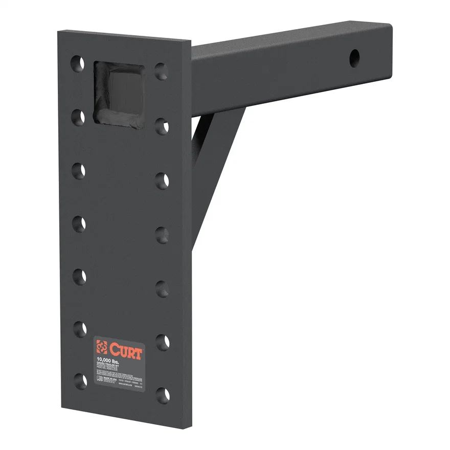 Adjustable Pintle Mount (2in. Shank; 10;000 lbs.; 13in. High; 12in. Long)