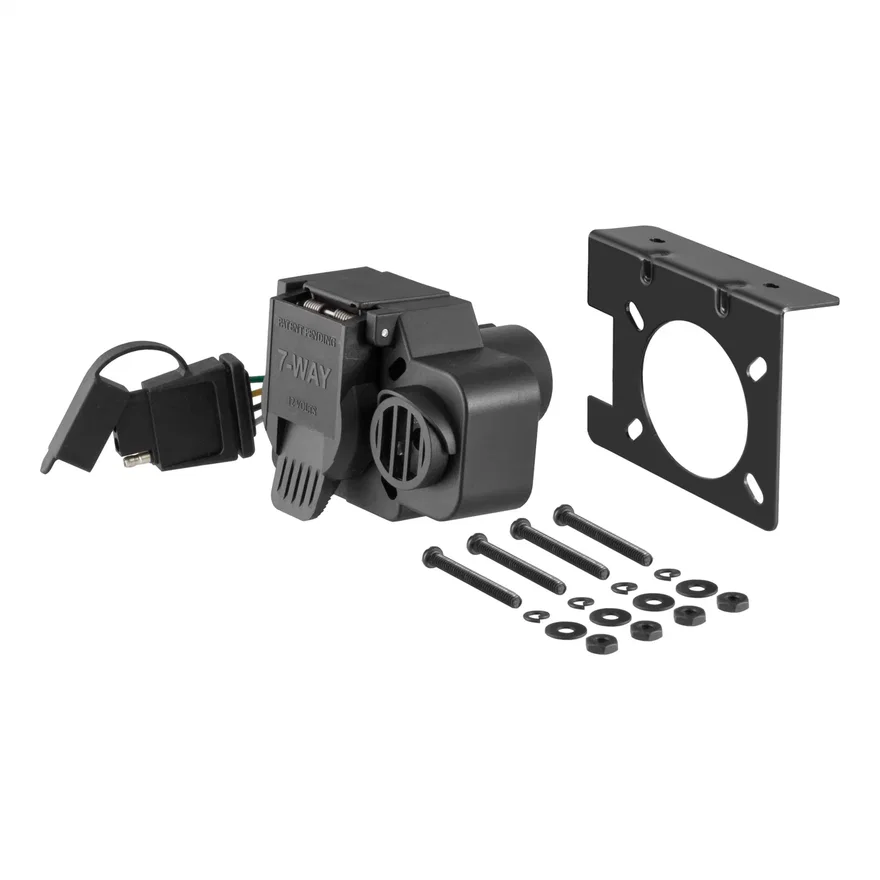 Dual-Output 7/4-Way Connector with Backup Alarm (Plugs into USCAR)