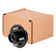Idler Hub with Races/Wheel Studs; 2;200-lb. Axles; 4 on 4in. Bolt Pattern image 1