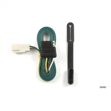Custom 4-Flat; Select Toyota Highlander; OEM Tow Package Required image 1