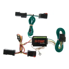 Custom Wiring Harness; 4-Way Flat Output; Select Jeep Liberty image 1