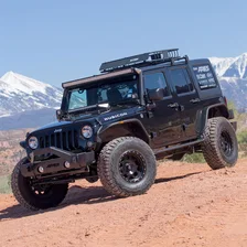 42in. x 37in. Black Steel Roof Rack Cargo Carrier image 2