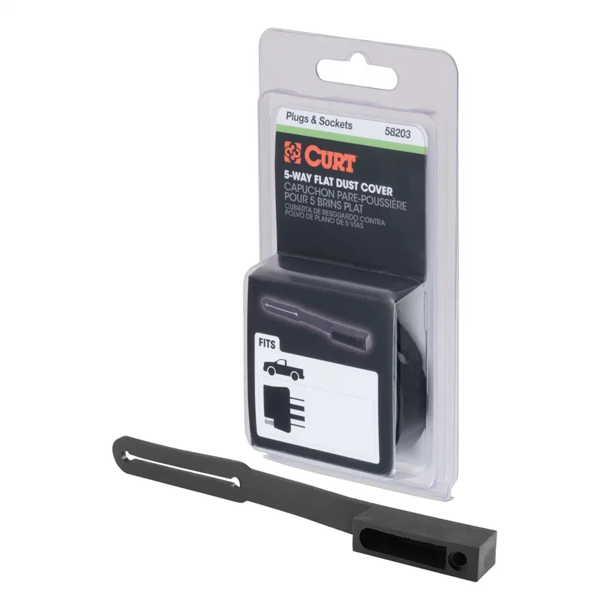 5-Way Flat Connector Dust Cover (Vehicle Side; Packaged)