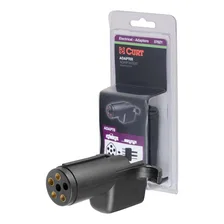 Electrical Adapter (6-Way Round Vehicle to 4-Way Flat Trailer) image 1