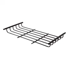 6 sq. ft. Black Steel Roof Rack Cargo Carrier Extension image 1