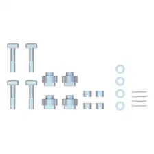 Replacement 5th Wheel Puck System Anchors for Chevrolet/GMC (Fits 16023) image 1