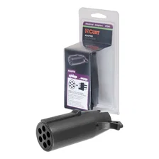 Electrical Adapter (7-Way Round Vehicle to 4-Way Flat Trailer; Packaged) image 1