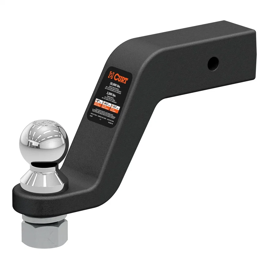 Loaded Forged Ball Mount with 2-5/16in. Ball (2-1/2in. Shank; 20;000 lbs; 6in. D