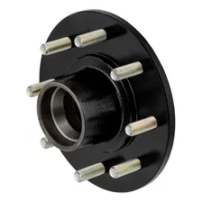 Idler Hub with Races/Wheel Studs; 7;000-lb. Axles; 8 on 6-1/2in. Bolt Pattern image 2