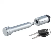 5/8in. Hitch Lock (2in. Receiver; Barbell; Chrome) image 1
