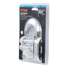 Tow Hook with Hardware (10;000 lbs.; Chrome) image 2