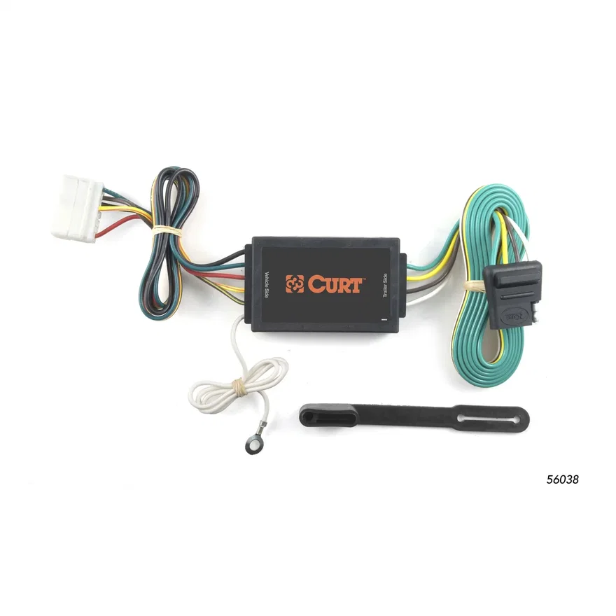 Custom Wiring Connector; 4-Way Flat Output; Select Acura MDX