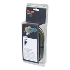 4-Way Flat Connector for Rewiring Trailer; Includes 20ft. Wires (Packaged) image 2