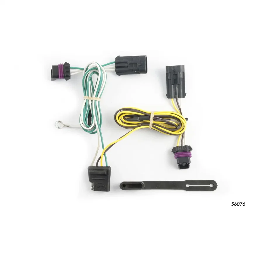 Custom Wiring Harness; 4-Way Flat Output; Select Pontiac Grand Prix