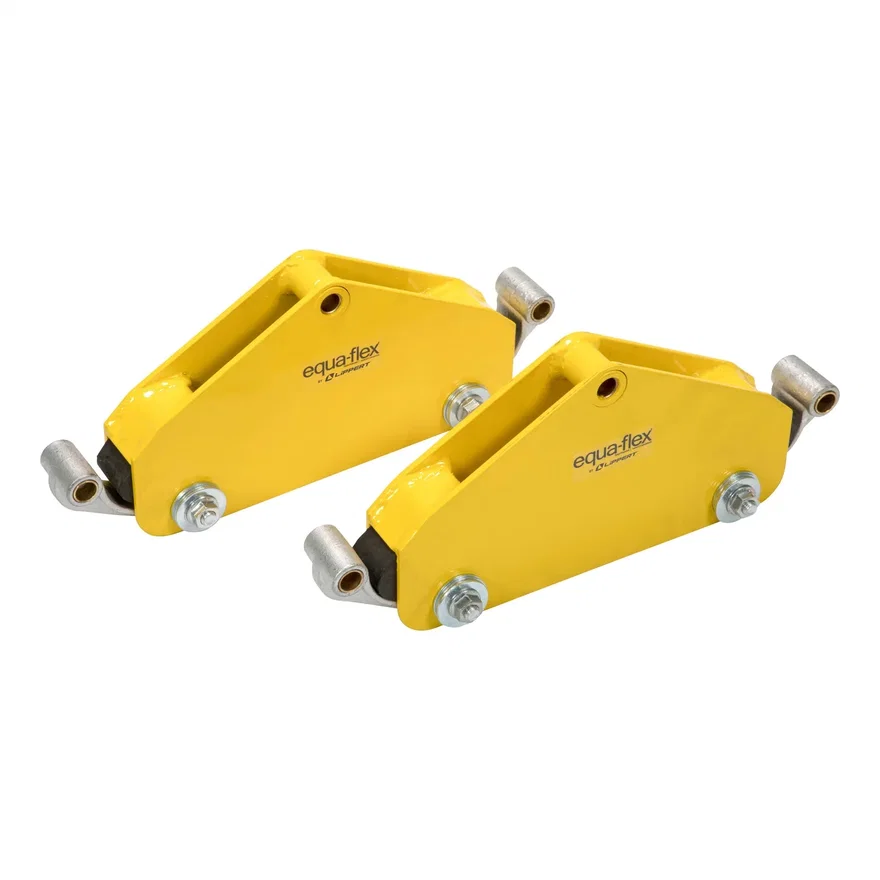 Equa-Flex® Rubberized Equalizer Tandem Axle Kit; Wide-Stance 3;500 to 5;200 lbs