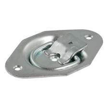 1-3/8in. x 1-7/8in. Recessed Tie-Down Ring (1;200 lbs; Clear Zinc) image 2