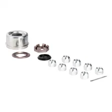 12in. Brake Hub Complete Kit with Installed Bearings; 7;000-lb. Axles image 3