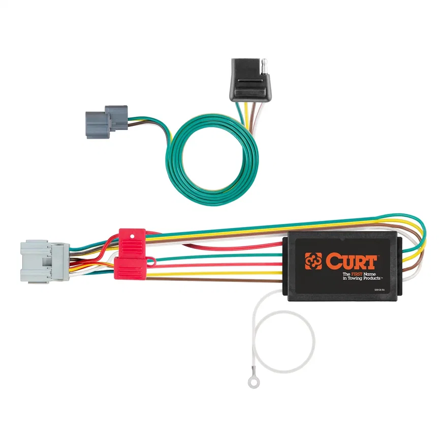Custom Wiring Connector; 4-Way Flat Output; Select Honda Element