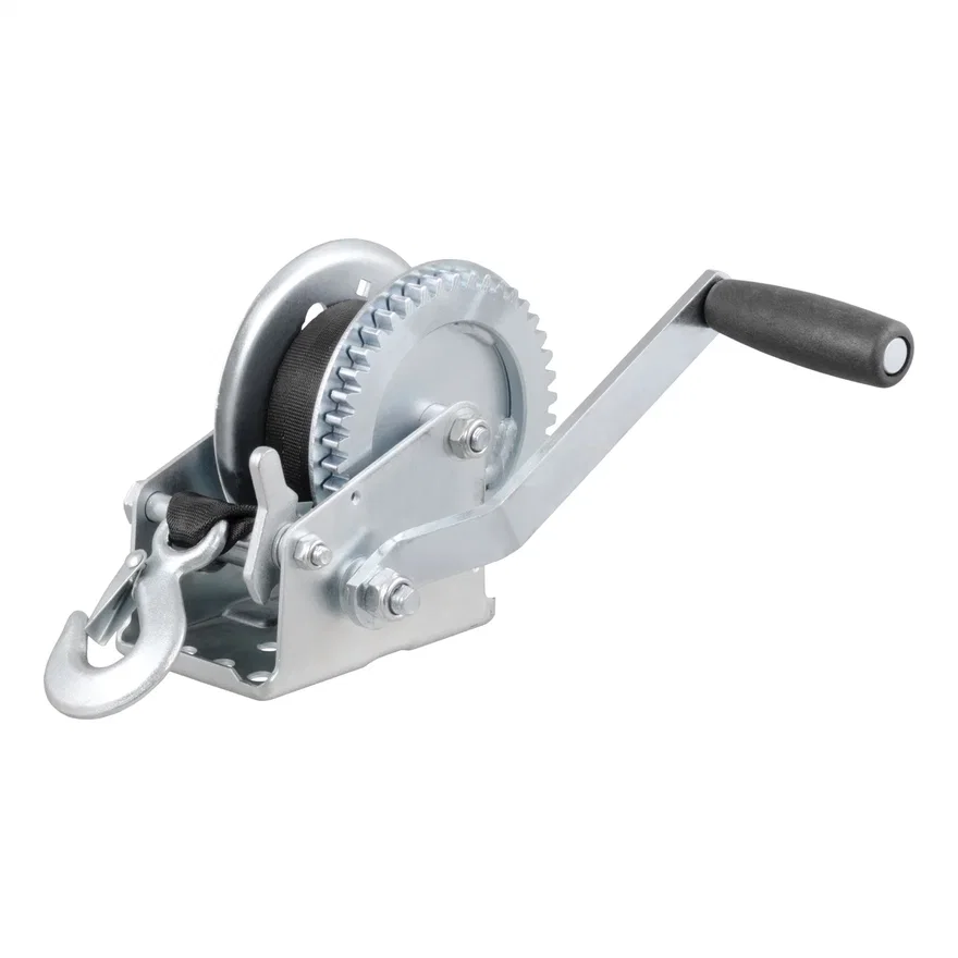 Hand Crank Win. with 20ft. Strap (1;400 lbs; 7-1/2in. Handle)